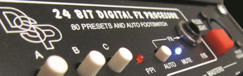 80 Preset 24-Bit Digital Effects Processor